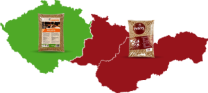 mapa distribuce pelet Waldera a Timbory