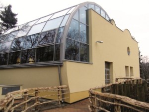 Hroší pavilon v Ostravě po rekonstrukci v roce 2011.